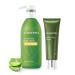 Aloderma Aloe Shower Set - Nourishing Body Wash Nourishing Facial Cleanser - Hydrating Soothing Moisturizing
