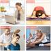 Cozlly Massage Balls with Knobs - 2-Piece Fascia Ball Set for Trigger Point & Reflex Therapy (Orange) - Buy Online on GoSupps.com