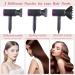 2000W Professional Hair Dryer with Diffuser | Ionic Blow Dryer for Fast Drying | 2 Speed 3 Heat Settings | Cool Shot Button | Travel Hairdryer - Gray Pink - Buy Online on GoSupps.com