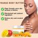 Trendyfave Mango Body Butter Large-capacity Body Lotion Body Moisturiser With Mango Body Lotion for Dry Skin Body Skin Care Smooth Skin Deeply Moisturize Skin Body Butter For Women & Men 200ml - Buy Online on GoSupps.com