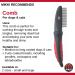 Mikki Dog Cat Grooming Comb - Matt and Tangle Remover for Medium/Large Pets - Buy Online on GoSupps.com