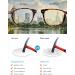 OKH Blue Light Blocking Reading Glasses 5 Pack for Men & Women - Stylish & Effective 1.0 Readers - Buy Online on GoSupps.com