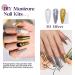 MIZHSE Pearl Chrome Nail Powder - Iridescent Mermaid Glitter, Holographic Solid Pigment - 6 in 1 Aurora Gold Silver Mirror Powder for Nail Art 004 - Buy Online on GoSupps.com