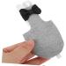 MipCase 3st Flying Bird Windulas | Fashionable Bird Costume & Decorations for Parrots | Cosplay Bird Clothing | Cotton Grey 12x6cm - 3pcs - Buy Online on GoSupps.com