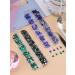 Kalolary Green Nail Rhinestones and Blue Crystal Gems Set - Nail Art Decoration Kit with Tweezer and Picker for DIY Acrylic Nails - Buy Online on GoSupps.com