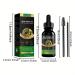 2 PCS Organic Black Castor Oil - Cold Pressed Unrefined Massage Oil for Hair Skin & Eyelashes | Moisturizing in Glass Bottle - Buy Online on GoSupps.com