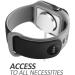 i-Blason Band for Apple Watch 3 42mm - Unity Series Hybrid Bumper Band - Black - Buy Online on GoSupps.com