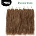 Passion Twist Hair - 7 Packs 24 Water Wave Crochet Hair for Bohemian Braiding | Synthetic Hair Extensions 27# - Yddm - Buy Online on GoSupps.com