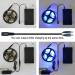 Talentcell Rechargeable 12V 6000mAh/5V 12000mAh Lithium Battery Pack for LED Strip & CCTV - Portable Power Bank in Black - Buy Online on GoSupps.com