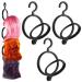 ORROENS Hanging Wig Stand Premium Wig Hanger for Multiple Wigs for Display Storage Styling Portable Wig Stands Keep the Wig in Shape & Perfect 3 Pack