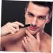 Beaupretty Nose Hair Trimmer & Electric Facial Cleaner for Men & Women - Metal Razor Shaver Body Shavers Hand Wisking Tool - 13x1.6cm Black - Buy Online on GoSupps.com