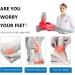 2 Pair Gel Heel Protectors for Plantar Fasciitis | Comfort Heel Cups & Pain Relief for Men & Women - Small Size - Buy Online on GoSupps.com