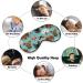 Polygonal Dogs Sleep Mask - Adjustable Eye Cover for Sleeping - Block Light for Night Travel - Men Women - Buy Online on GoSupps.com