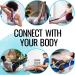 TECEUM Spring 2023 Yoga Strap Cotton 8 ft - Adjustable Non-Slip Belt for Yoga, Pilates & Physical Therapy - Mixed Blueberry - Buy Online on GoSupps.com