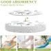 3-Pack Cleaning Kitchen Sponges Oval Palm Trees Shark Sunglasses Kitchen Cellulose Dishwashing Wood Pulp Cotton - Buy Online on GoSupps.com