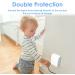 UK Socket Cover Box for Baby Pet Safety - Self-Adhesive Electrical Outlet Plug Cover with Waterproof Design - Home Safety Wall Switch Protector (White) - Buy Online on GoSupps.com