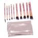 DRESSOOS 1set Diamond Makeup Brush Eyeshadow Brush Blush Concealer Brush Bronzer Brush Rhinestones for Face Makeup Concealer Brush Cheek Brush Miss Portable Artificial Fiber Beauty Tools