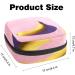 Funny Pink Fruit Banana Menstrual Cup Storage Bag for Women Portable & Stylish Bandage Organizer for First Period Essentials - Buy Online on GoSupps.com