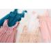 PythJooh Baby Girl Tulle Dress | Sleeveless Butterfly Wings Tutu Dress | 18-24 Months | Peacock Blue - Buy Online on GoSupps.com