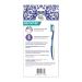 GuruNanda Multi-Action Toothbrush with Tongue Cleaner - Soft Bristles for Sensitive Teeth - Pack of 8 in Assorted Colors | International Shipping Available - Buy Online on GoSupps.com