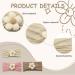 Lilbitty 3-Piece Baby Flower Forehead Straps | Soft Nylon Headbands & Hair Accessories for Newborns Toddlers & Girls | International Shipping - Buy Online on GoSupps.com