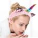 VALICLUD Unicorn Makeup Headband Cute Shower Hairband Women Girls Spa Headband for for Washing Face Spa Makeup Shower Bath Sports Pink - Buy Online on GoSupps.com