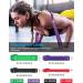 Whatafit Pull Up Assist Bands - Set of 4 for Men and Women | Resistance Stretch Band for Chin Ups, Powerlifting, and Home Fitness - Buy Online on GoSupps.com