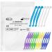 B Rush Aligner Remover Tools and Elastic Placers Set 6 Removers and 12 Placers Multi-Color for Invisalign Retainers and Braces 18 Piece Dental Care Kit