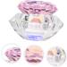 DRESSOOS 1pc nail art crystal cup glass dappen dish for glassware tools with lid clear dappen dishes cup nail powder bowl nail liquid bowl cups glass Powder plate crystal art glass optional 7.5x6cm Pink - Buy Online on GoSupps.com