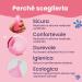 Upshell Soft Menstrual Cup - Reusable & Washable | Comfortable & Safe - Large Violet (1 Piece) - Buy Online on GoSupps.com