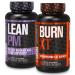 Burn XT Thermogenic Fat Burner & Lean PM Nighttime Weight Loss Supplement for Men & Women 60 Veggie Diet Pills
