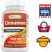 Best Naturals Cinnamon 2000mg & Chromium 400mcg - Metabolism Support - 180 Capsules - Buy Online on GoSupps.com