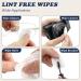 BlingKingdom Lot de 300 lingettes non pelucheuses super absorbantes pour retirer le vernis ongles en tissu non tiss doux pour fournitures de salon (blanc) - Buy Online on GoSupps.com