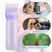 Gezimetie Root Comb Applicator Bottle Hair Dye Applicator Brush 3 Pack Applicator Bottle for Hair Root Comb Color Applicator Bottle 6 Ounce with Graduated Scale(Pink+White+Purple) 3pcs-update - Buy Online on GoSupps.com