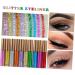FRCOLOR 30 Pcs Liquid Metallic Liquid Eyeliner Eye Shadow Set 1 count (Pack of 1) Assorted Colorx3pcs - Buy Online on GoSupps.com