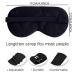 Buy Maxfeel 100% Pure Silk Eye Mask - Floral Sleep Eye Cover for Ultimate Comfort | International Shipping Available - Buy Online on GoSupps.com