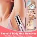 Portable Electric Facial Hair Remover for Women - Painless Mini Razor Shaver for Chin, Lips, Armpits, and Body - USB Rechargeable Bikini Epilator in Pink - Buy Online on GoSupps.com
