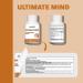 Ultimate Mind Brain Supplement Memory Focus Mental Sharpness Brain Booster Enhanced productivity 6 Ingredients: L-theanine Ginko Biloba Bacopa Monnieri Ginseng and more - 60 Capsules - Buy Online on GoSupps.com