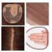 RemeeHi Clip-on Crown Hairpiece - 30cm Real Hair in Chestnut Brown for Effortless Style - Buy Online on GoSupps.com