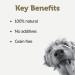Applaws Natural Wet Dog Food Topper - Chicken & Vegetables Pouch (12 x 85g) - 100% Quality Ingredients for Healthy Pets - Buy Online on GoSupps.com