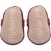Dotty Fish Soft Leather Baby Shoes | Classic T-Bar Style for Girls | Non-Slip Suede Soles | 0-6 Months to 2-3 Years | Red - Buy Online on GoSupps.com