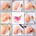 DKTOTIUP 8-Piece Nail Art Brush Set - Pink Nail Design & Dotting Tools for Perfect Nail Painting - Buy Online on GoSupps.com
