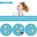 300 Adjustable Silicone Eyeglass Chain Ends with Lobster Clasp - Anti-Slip Retainer for Eyeglass Straps and Necklace Chains - Buy Online on GoSupps.com