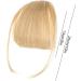 Human Hair - Soft Hair Extension Comfortable Air Bangs French Fake Bangs Fringe | Shiny Clip On Bang Human Hair Stylish Fringe Hairpieces Human Hair Wig Hair Remy Toppers For Women Men Adults gold - Buy Online on GoSupps.com