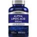 Piping Rock Alpha Lipoic Acid 300mg | Plus Biotin Optimizer | 80 Capsules | Non-GMO Gluten Free Supplement