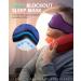 LC-dolida Bluetooth Sleep Mask Headphones - 3D Deep Eye Mask for Side Sleepers - Zero Eye Pressure - Adjustable Eye Covers - Purple - Buy Online on GoSupps.com