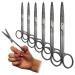 Qualicare first aid scissors stainless steel blunt/blunt 6 pieces