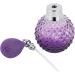 Tlilyy 110ML Vintage Crystal Perfume Bottle White Short Atomizer Refillable Glass - Buy Online on GoSupps.com