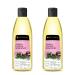 Soulflower Castor Rosemary Hair Scalp Oil Dry Damaged Curly Frizzy Bleached Beard Hydrate & Nourish | 100% Pure Natural Organic No Mineral Oil & Preservative Free | Pack of 2-13.4 fl.oz Castor Rosemary 13 Fl Oz (...