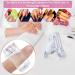 131 Piece Nail Tips Clip and Dual Nail Forms Set with Quick Building Nail Clip Extension Clamp - UV Acrylic Clear Nail Molds and Clipper Trimmer Included - Buy Online on GoSupps.com